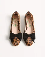 Valentino Bowow Ballerina In Pony-Effect Calfskin - Image 5